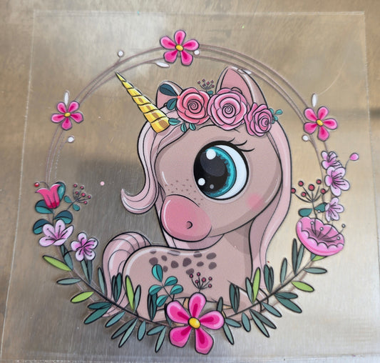 Unicorn Pony Decal