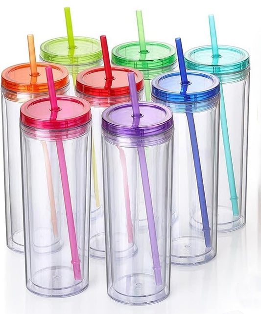 18 oz Skinny Acrylic Tumbler