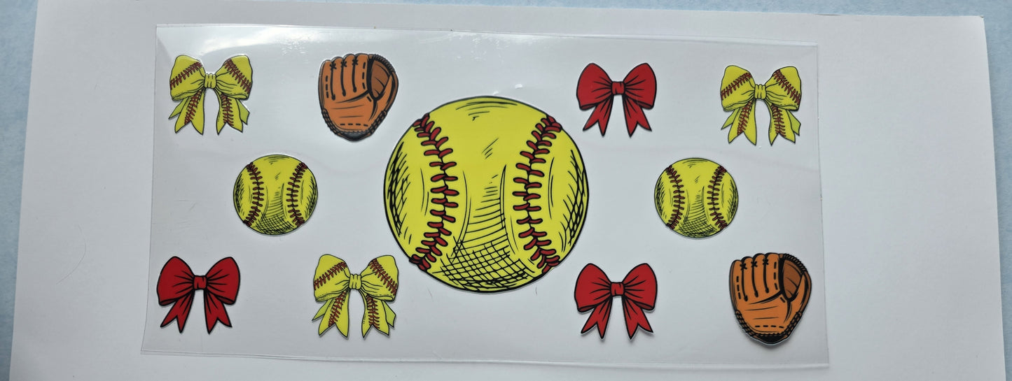Softball Cup Wrap