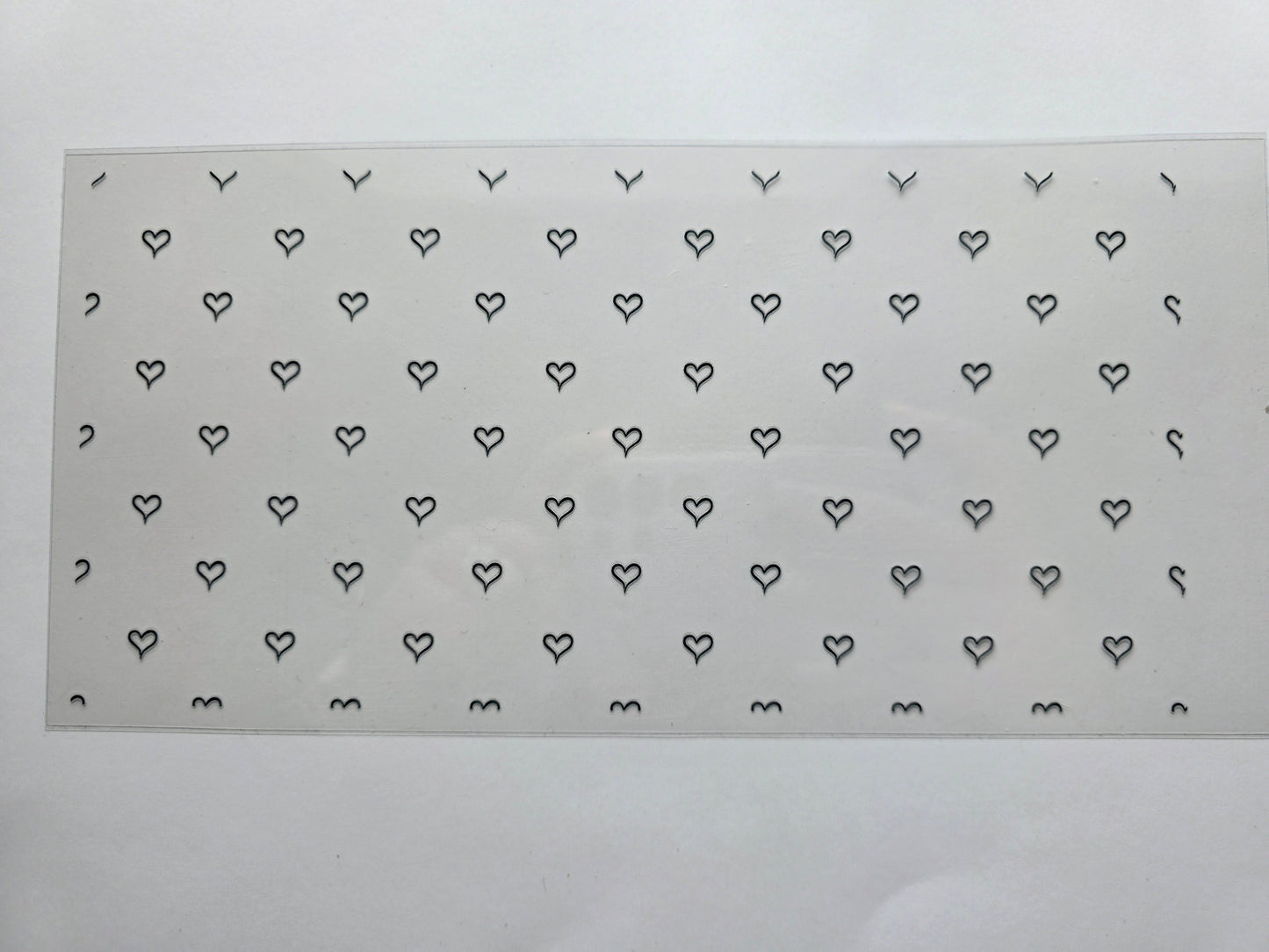 Black Hearts Cup Wrap