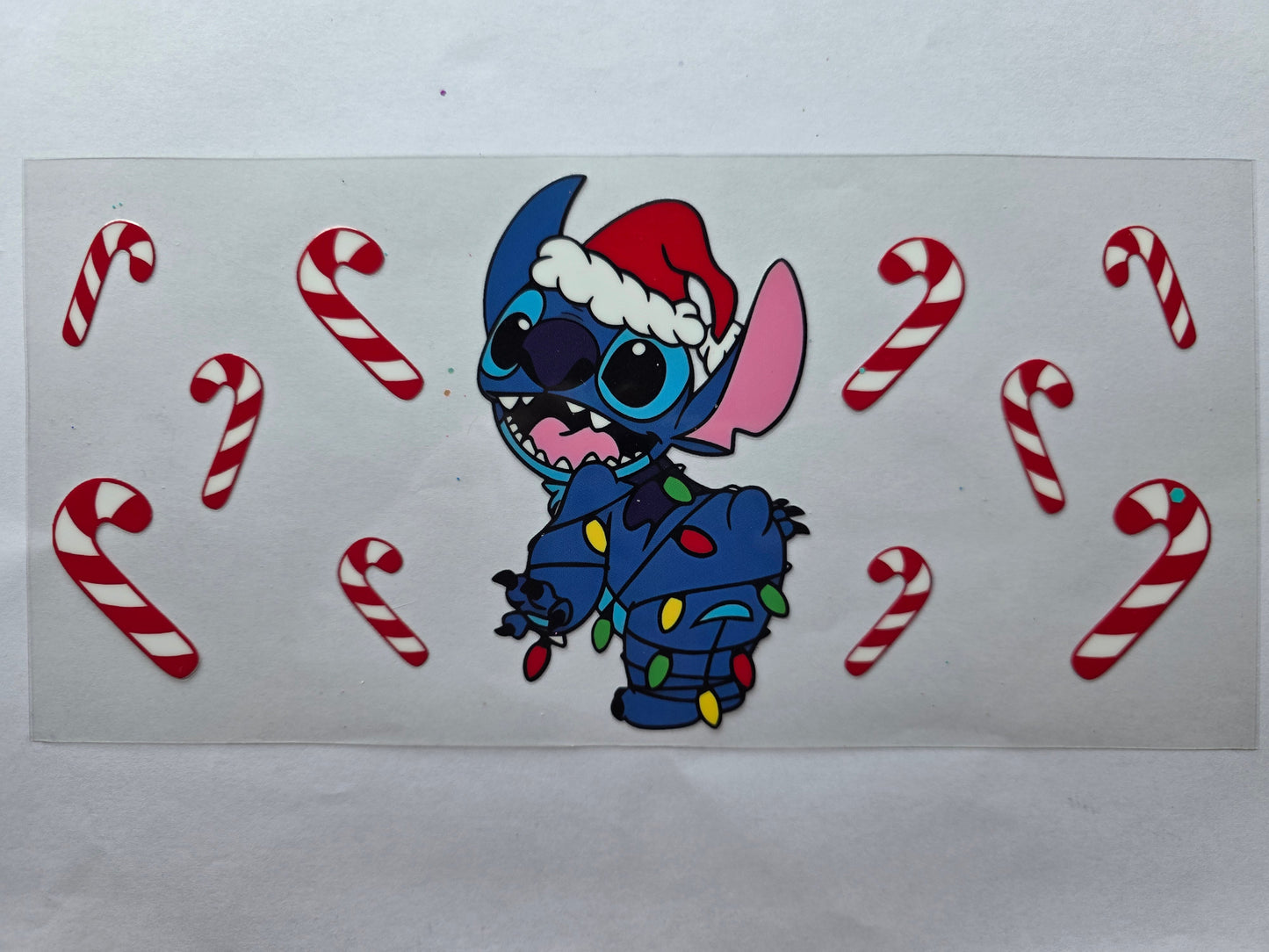 Stich Candy Canes Cup wrap