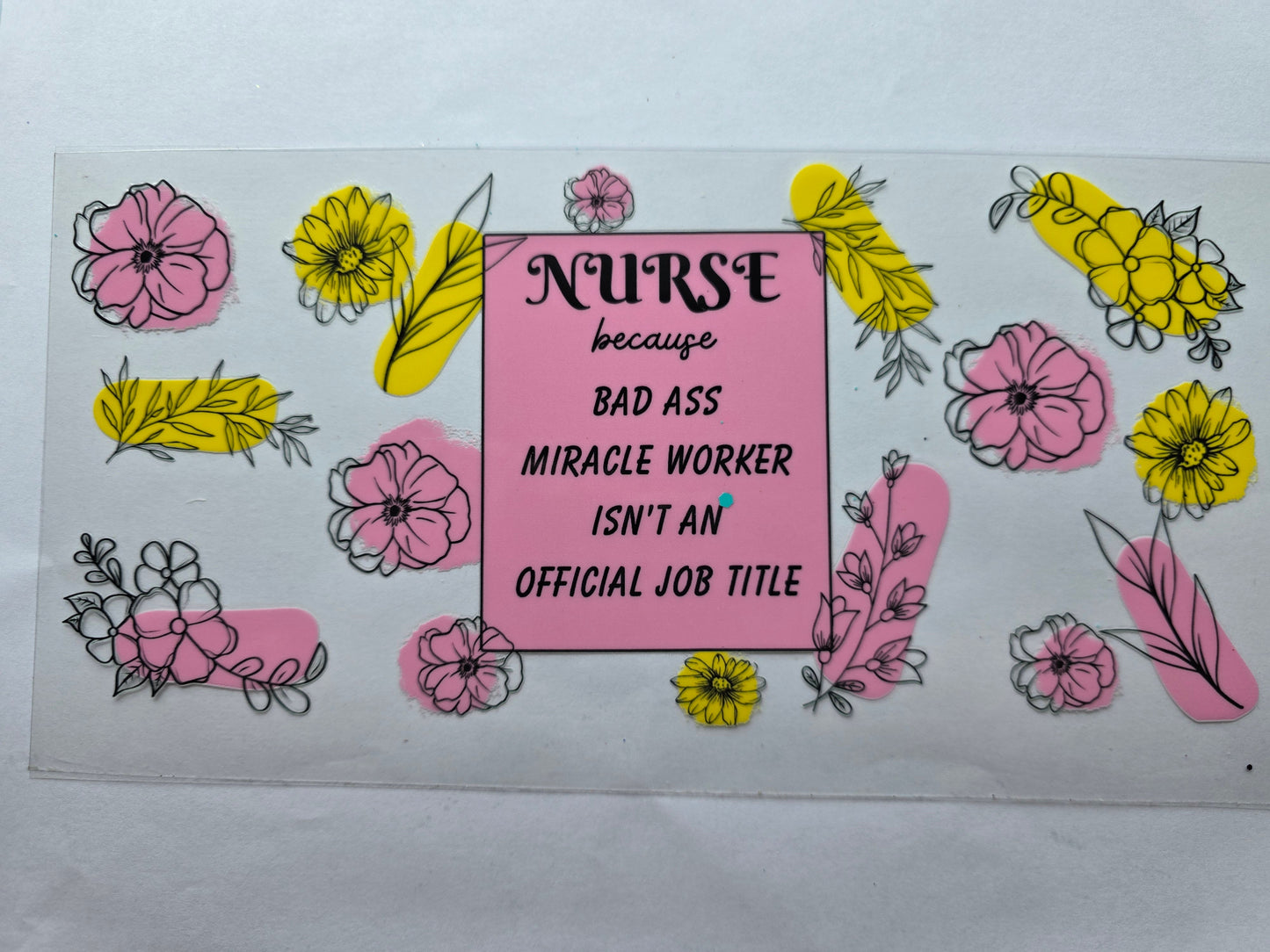 Nurse Funny Cup Wrap