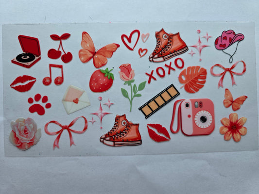 Red Converse Dupe Cup Wrap