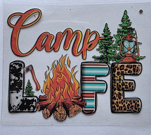 Camp Life Decal