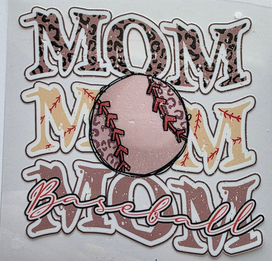Baseball Mom Decal