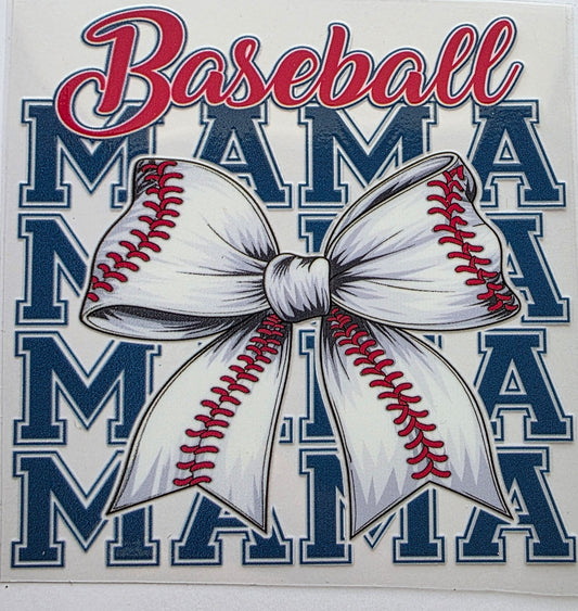 Baseball Mama Decal