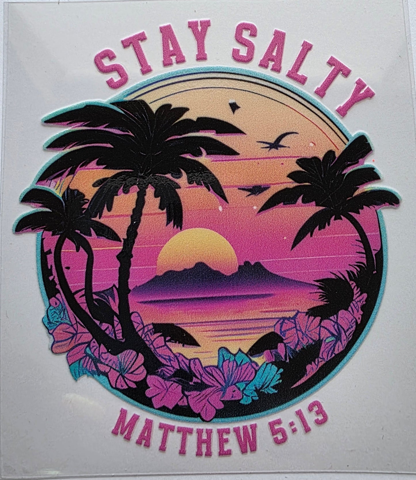 Stay Salty Beach Decal