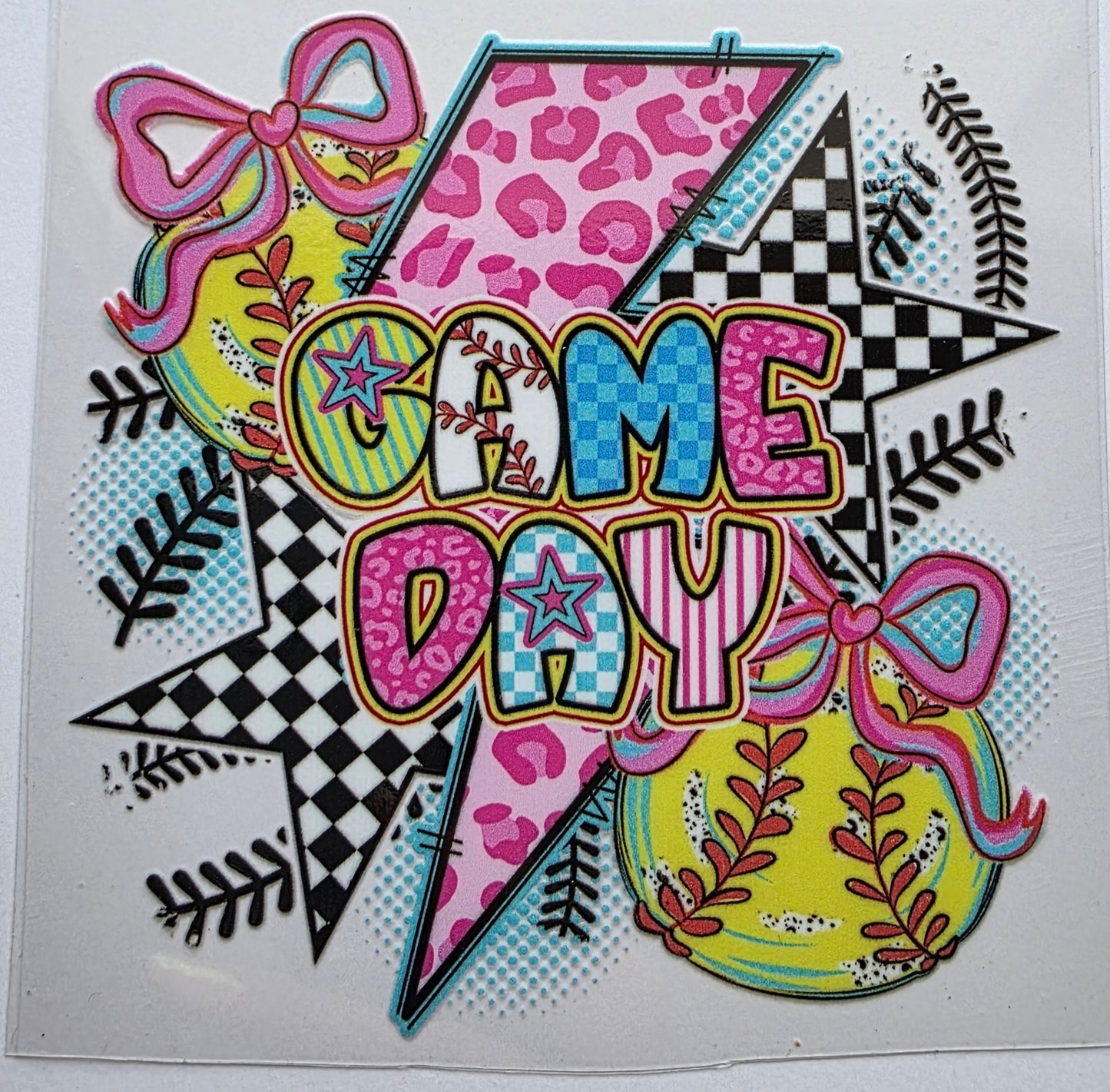 Game Day Softball Decal