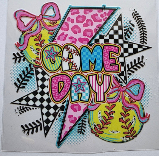 Game Day Softball Decal