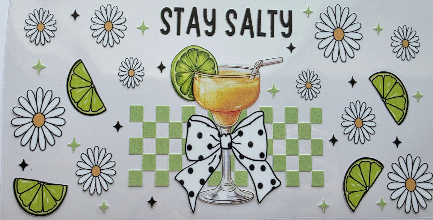 Stay Salty Margarita Drink Cup Wrap