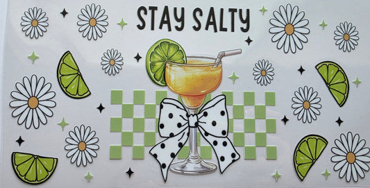 Stay Salty Margarita Drink Cup Wrap
