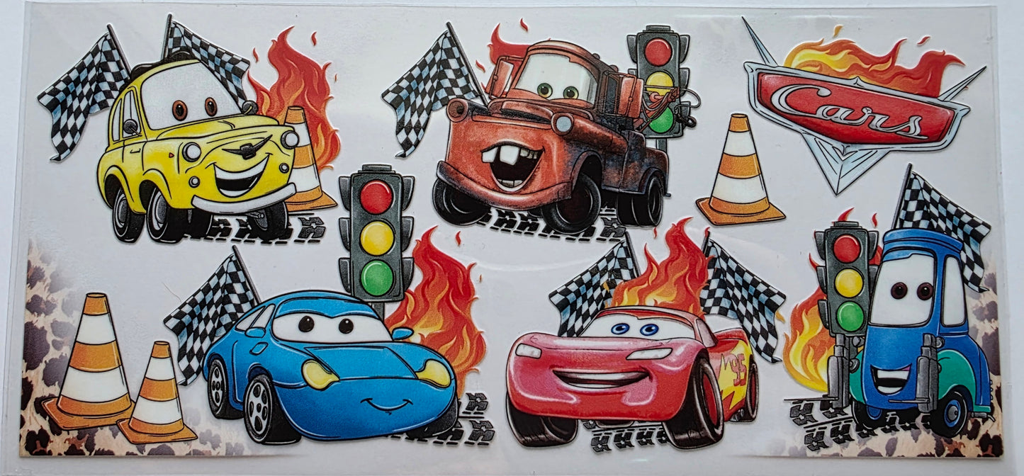 Cars Cup Wrap