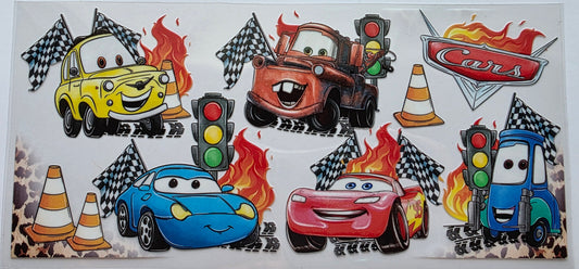 Cars Cup Wrap