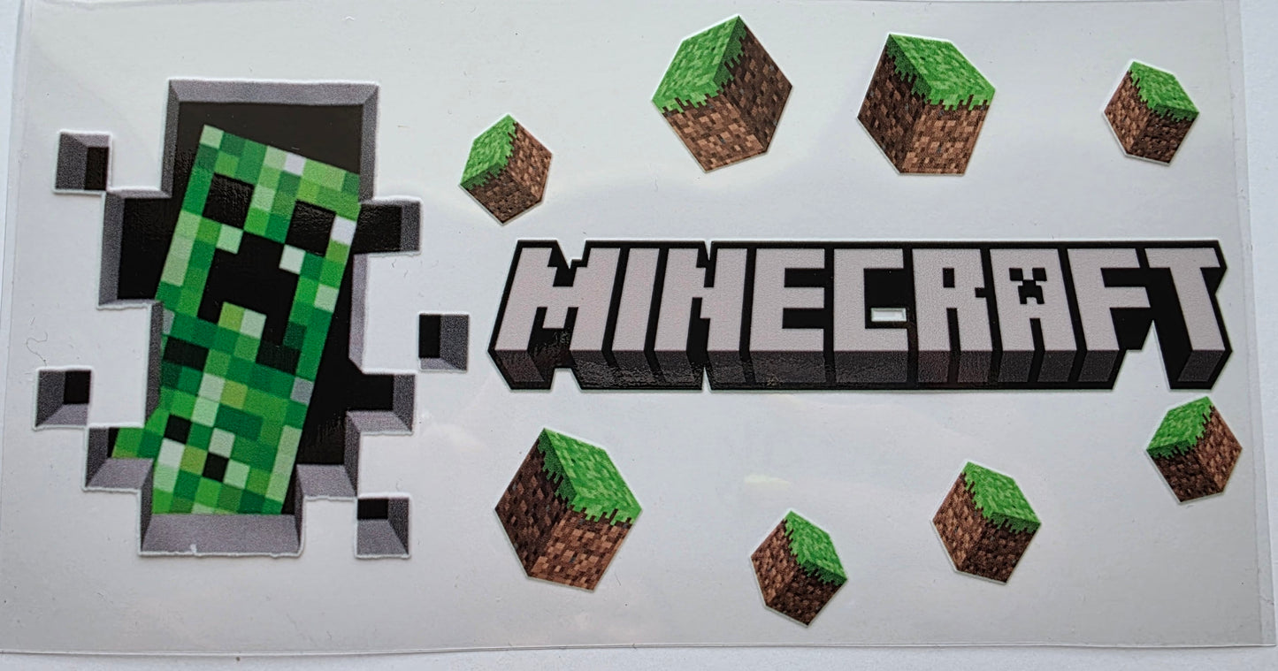 Minecraft Cup Wrap