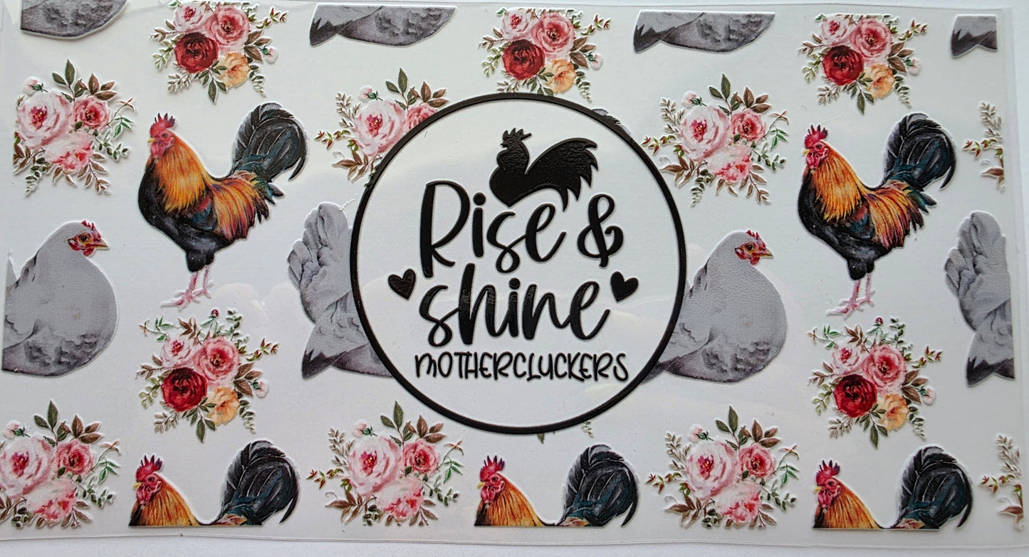 Rise and Shine MotherCluckers Chicken Cup Wrap
