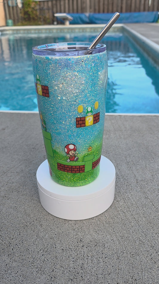 Brothers 20 oz stainless steel tumbler