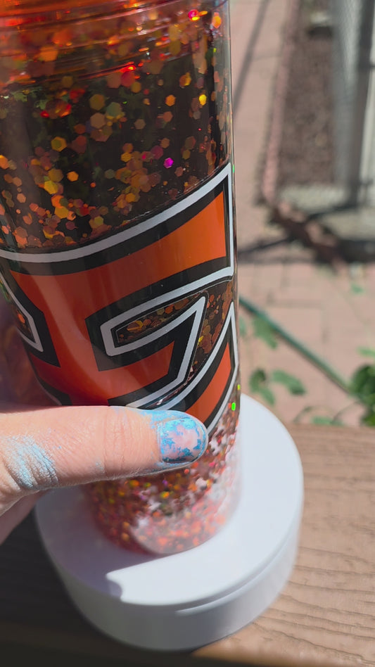 School pride 18 oz acrylic lava