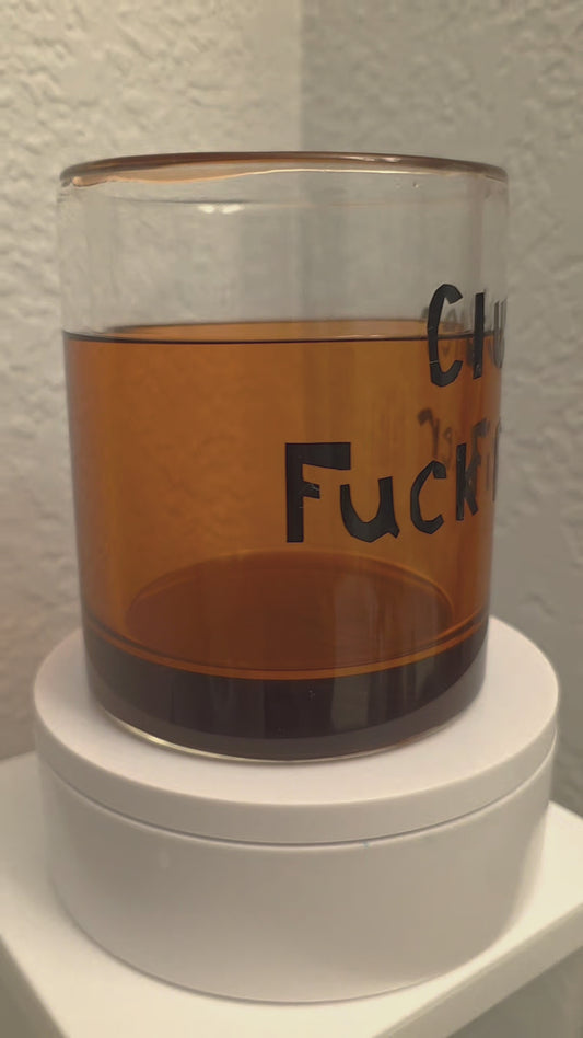 Whiskey glass cluster fixer