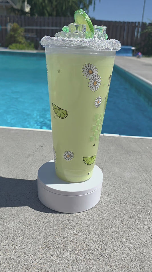 Margarita 32 oz tumbler pre made