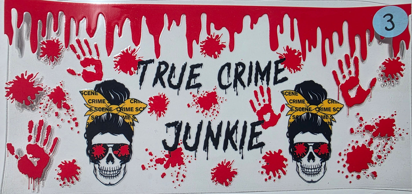 True crime junkie with skeletons