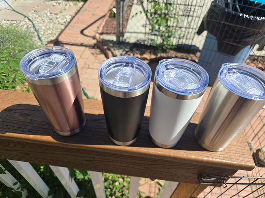 20 oz stainless steel tumblers