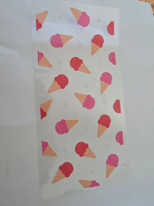 Ice cream cones wrap