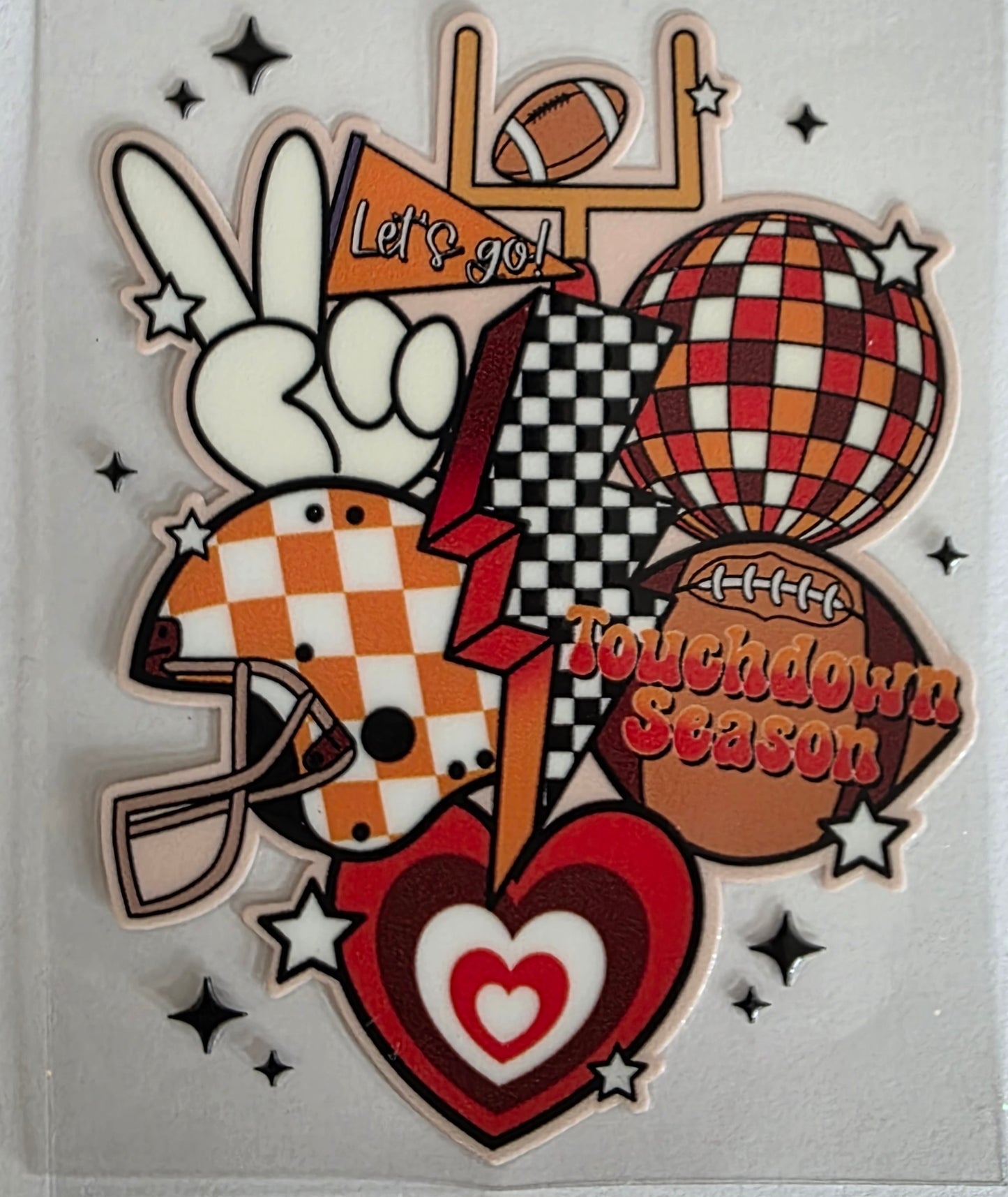 Touchdown Foootball Decal