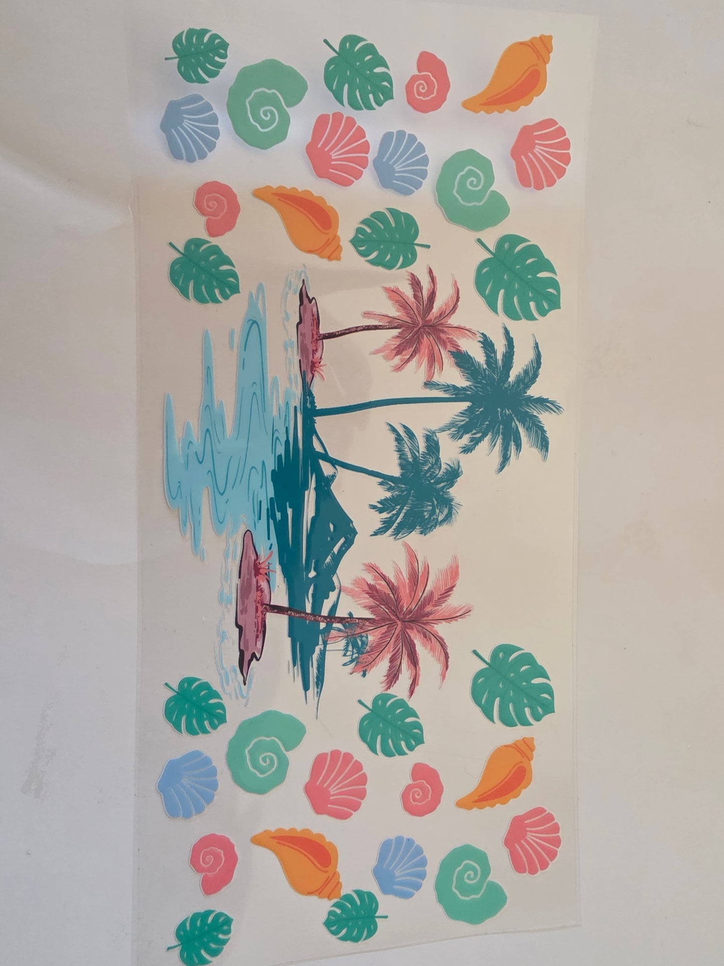 Tropical beach wrap