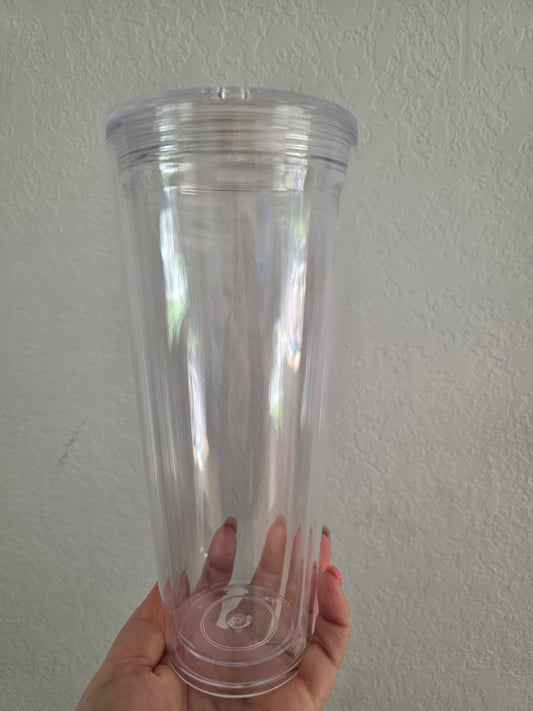 24 oz Clear Tumbler