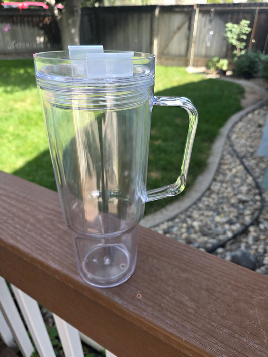 40 oz Acrylic tumbler