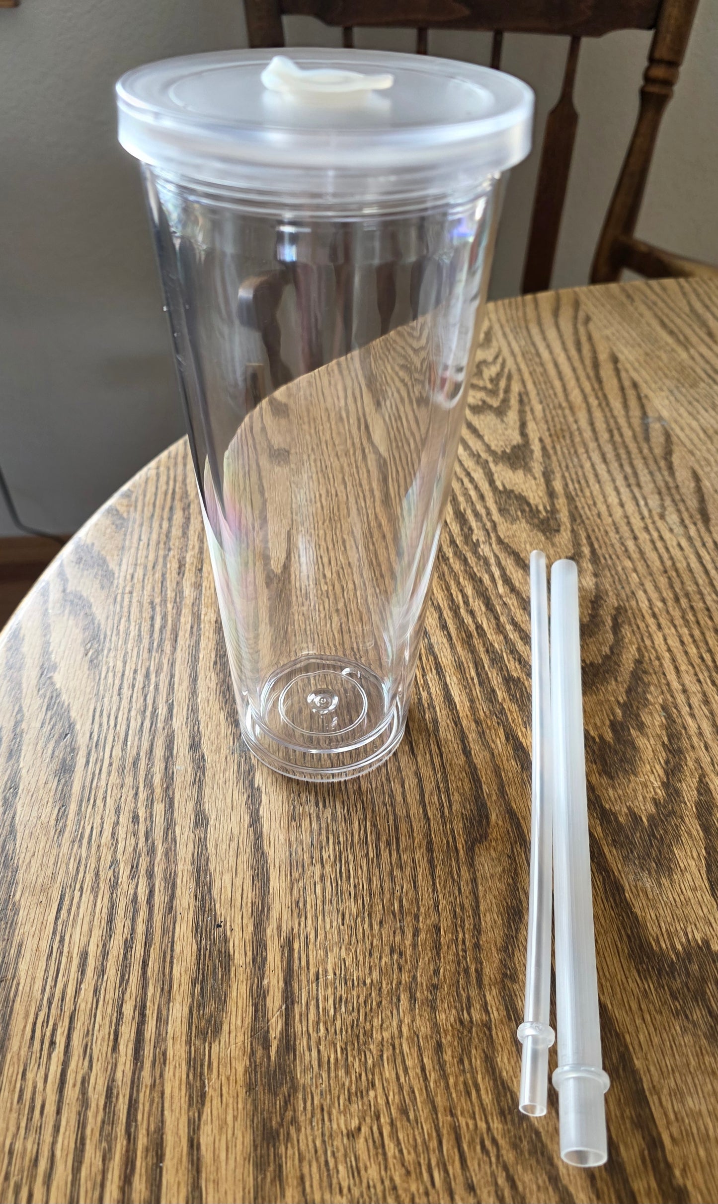 24 OZ ACRYLIC Tumbler/Boba Tumbler