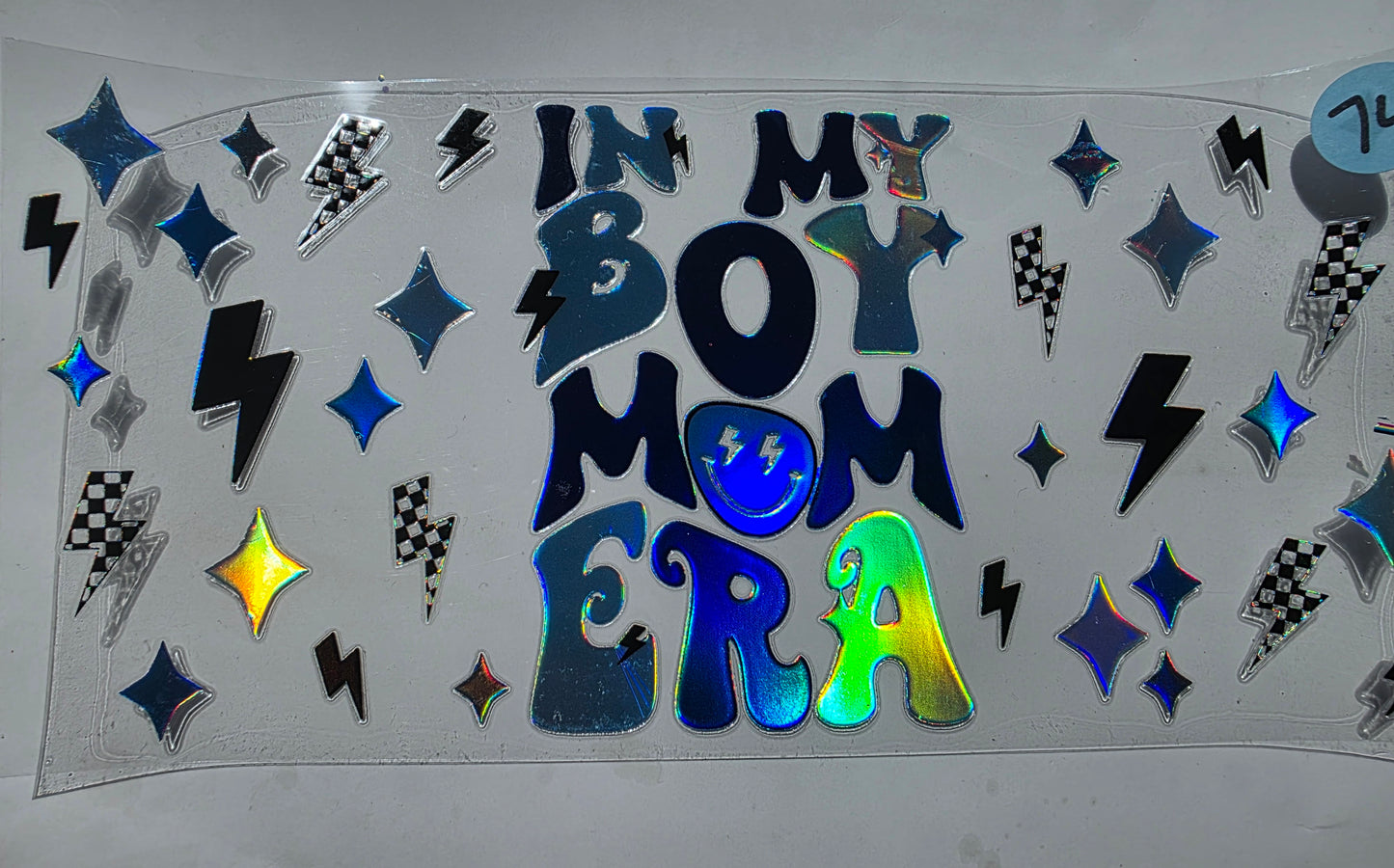 In my boy mom era holographic