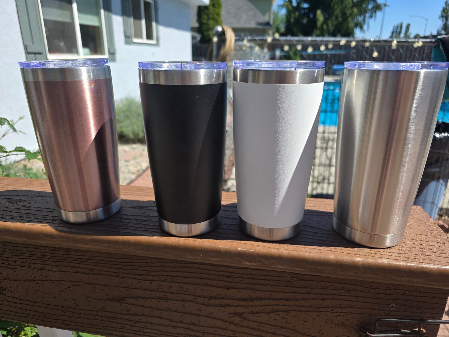 20 oz stainless steel tumblers