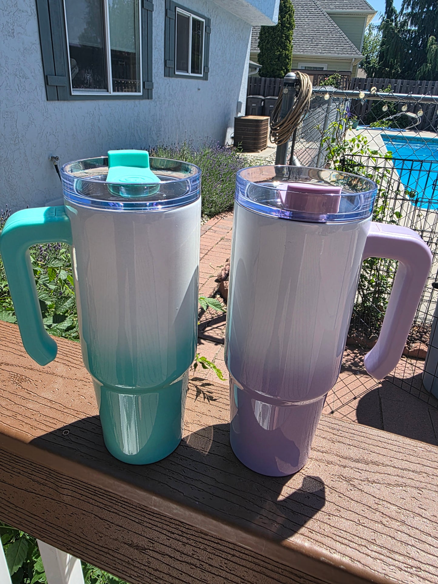 30 oz Ombre Stainless steel
