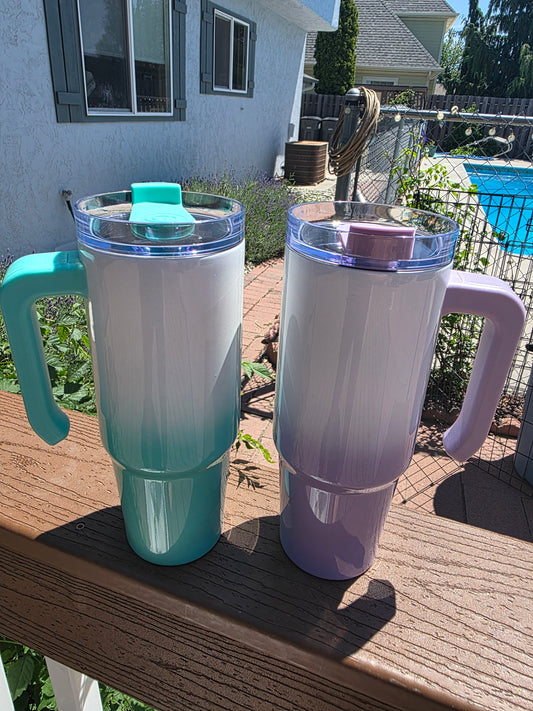 30 oz Ombre Stainless steel